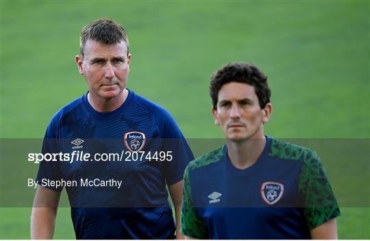 Republic of Ireland Training Session & Press Conference Republic of Ireland Training Session & Press Conference