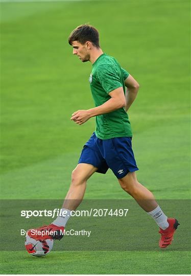 Republic of Ireland Training Session & Press Conference Republic of Ireland Training Session & Press Conference
