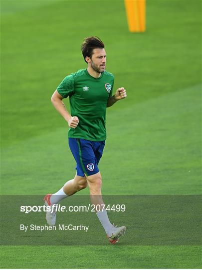 Republic of Ireland Training Session & Press Conference Republic of Ireland Training Session & Press Conference