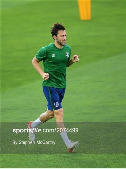 Republic of Ireland Training Session & Press Conference