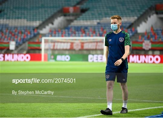 Republic of Ireland Training Session & Press Conference Republic of Ireland Training Session & Press Conference