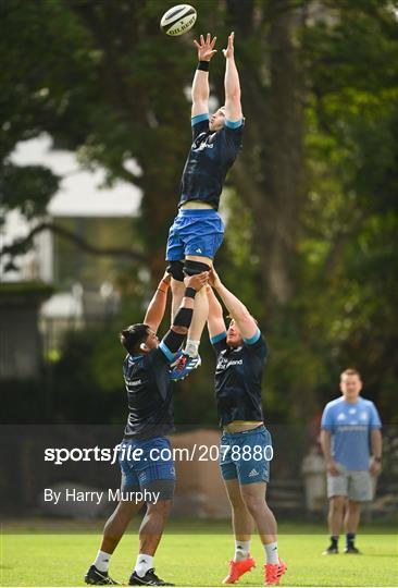 Leinster Rugby Training Session & Press Conference Leinster Rugby Training Session & Press Conference
