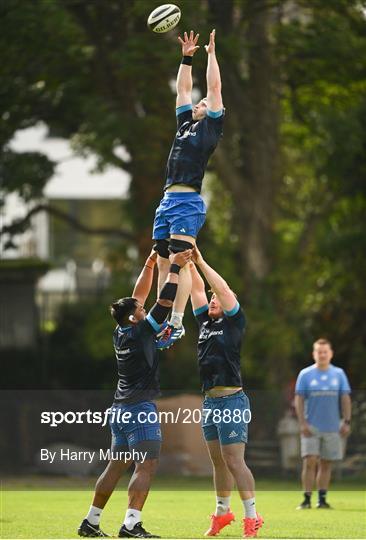 Leinster Rugby Training Session & Press Conference