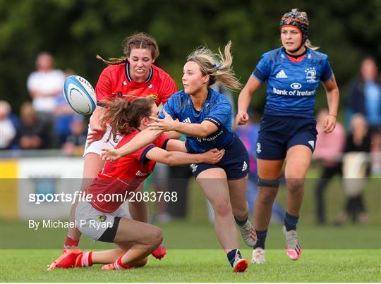 Leinster v Munster - PwC U18 Women’s Interprovincial Championship Round 3 Leinster v Munster - PwC U18 Women’s Interprovincial Championship Round 3