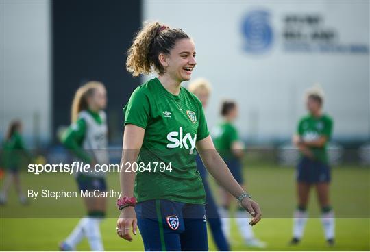 Republic of Ireland Women Training Session Republic of Ireland Women Training Session