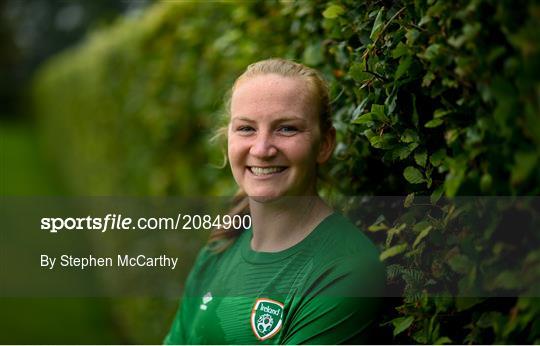 Republic of Ireland Women Press Conference & Training Session Republic of Ireland Women Press Conference & Training Session