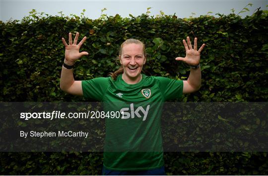 Republic of Ireland Women Press Conference & Training Session Republic of Ireland Women Press Conference & Training Session
