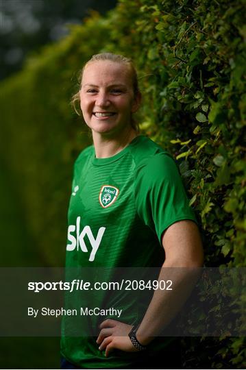 Republic of Ireland Women Press Conference & Training Session Republic of Ireland Women Press Conference & Training Session