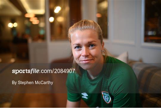 Republic of Ireland Women Press Conference & Training Session