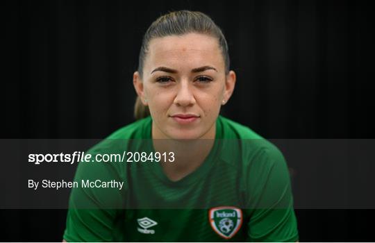 Republic of Ireland Women Press Conference & Training Session Republic of Ireland Women Press Conference & Training Session