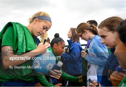 Republic of Ireland Women Press Conference & Training Session