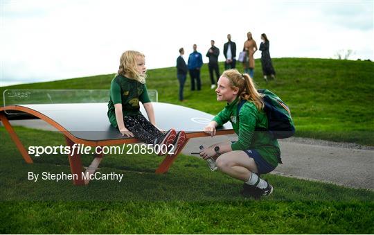 Republic of Ireland Women Press Conference & Training Session Republic of Ireland Women Press Conference & Training Session
