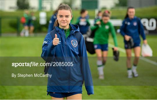 Republic of Ireland Women Press Conference & Training Session Republic of Ireland Women Press Conference & Training Session