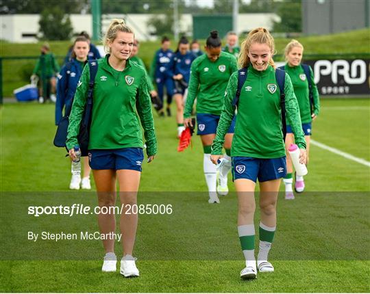 Republic of Ireland Women Press Conference & Training Session