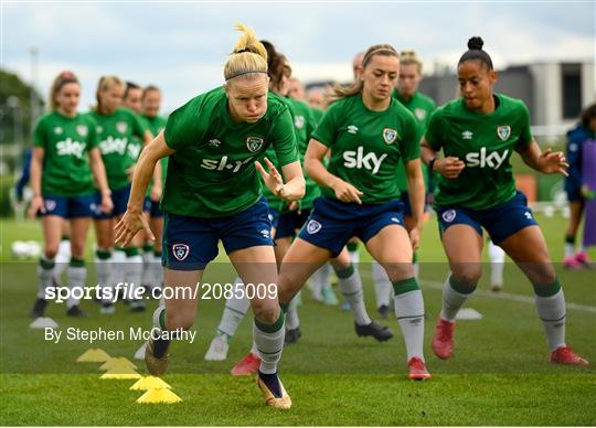 Republic of Ireland Women Press Conference & Training Session