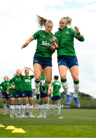 Republic of Ireland Women Press Conference & Training Session