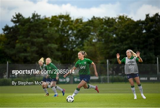 Republic of Ireland Women Press Conference & Training Session