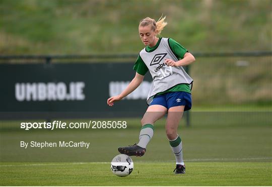 Republic of Ireland Women Press Conference & Training Session Republic of Ireland Women Press Conference & Training Session