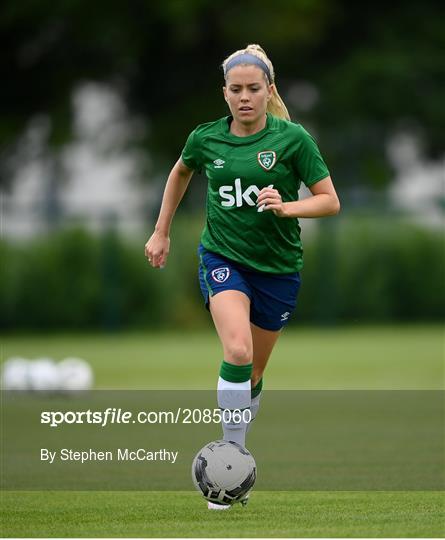 Republic of Ireland Women Press Conference & Training Session Republic of Ireland Women Press Conference & Training Session