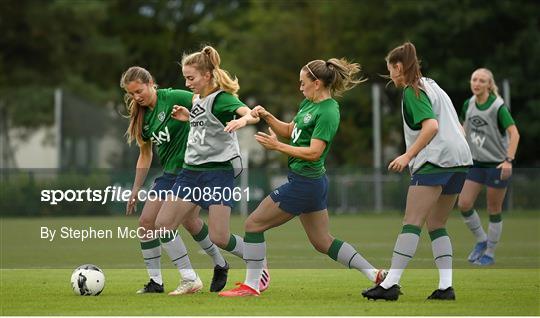 Republic of Ireland Women Press Conference & Training Session