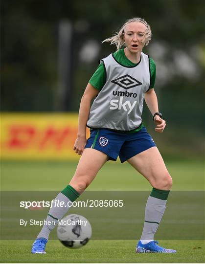 Republic of Ireland Women Press Conference & Training Session