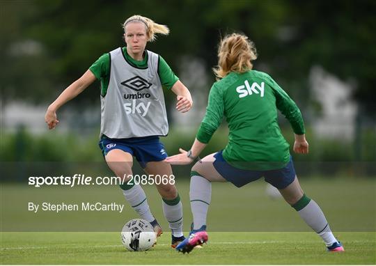 Republic of Ireland Women Press Conference & Training Session