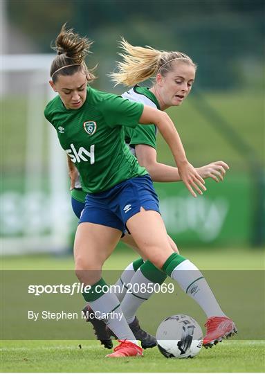Republic of Ireland Women Press Conference & Training Session Republic of Ireland Women Press Conference & Training Session