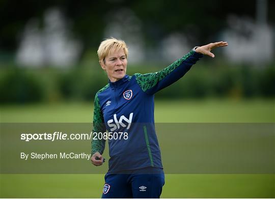 Republic of Ireland Women Press Conference & Training Session Republic of Ireland Women Press Conference & Training Session