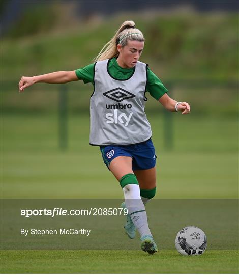 Republic of Ireland Women Press Conference & Training Session