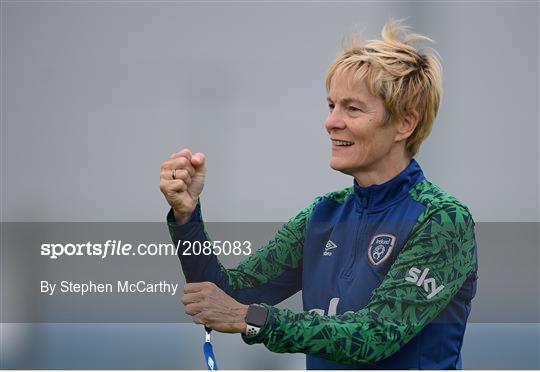 Republic of Ireland Women Press Conference & Training Session Republic of Ireland Women Press Conference & Training Session