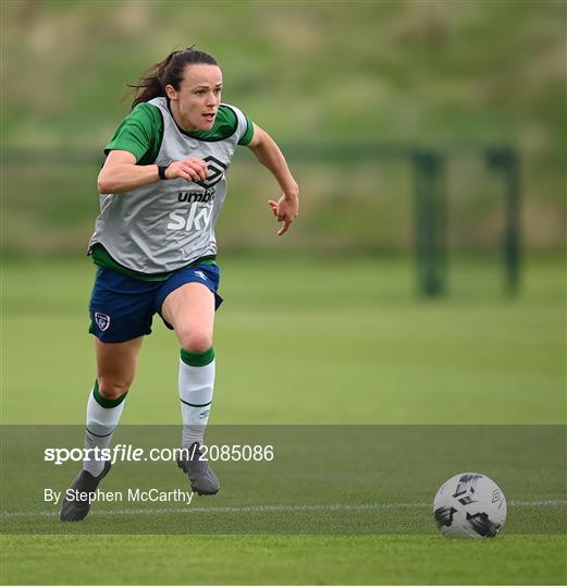 Republic of Ireland Women Press Conference & Training Session Republic of Ireland Women Press Conference & Training Session
