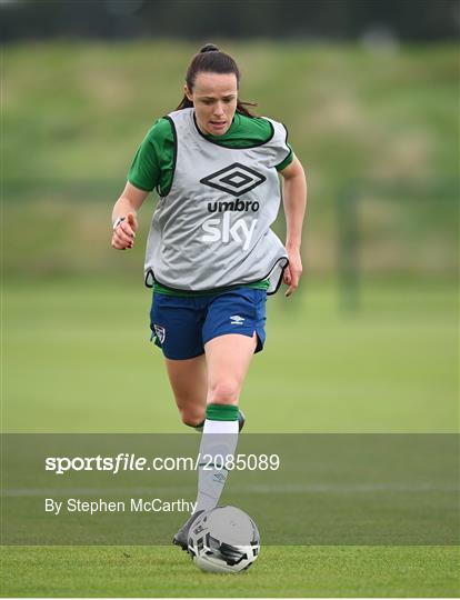 Republic of Ireland Women Press Conference & Training Session Republic of Ireland Women Press Conference & Training Session