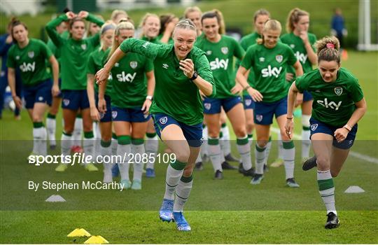 Republic of Ireland Women Press Conference & Training Session