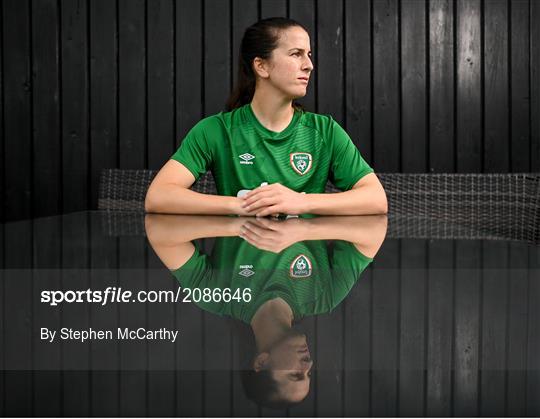 Republic of Ireland Women Press Conference & Training Session Republic of Ireland Women Press Conference & Training Session