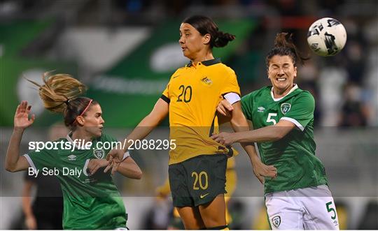 Republic of Ireland v Australia - Women's International Friendly Republic of Ireland v Australia - Women's International Friendly