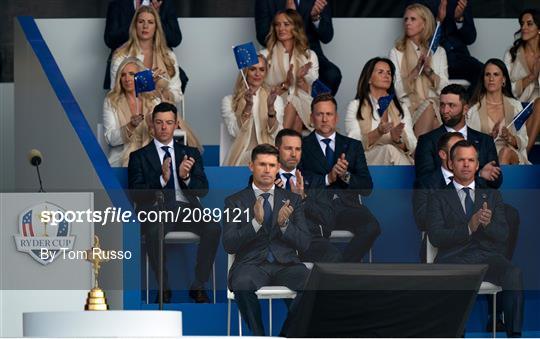 The 2021 Ryder Cup Matches - Opening Ceremony The 2021 Ryder Cup Matches - Opening Ceremony
