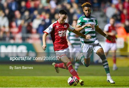 St Patrick's Athletic v Shamrock Rovers - SSE Airtricity League Premier Division St Patrick's Athletic v Shamrock Rovers - SSE Airtricity League Premier Division