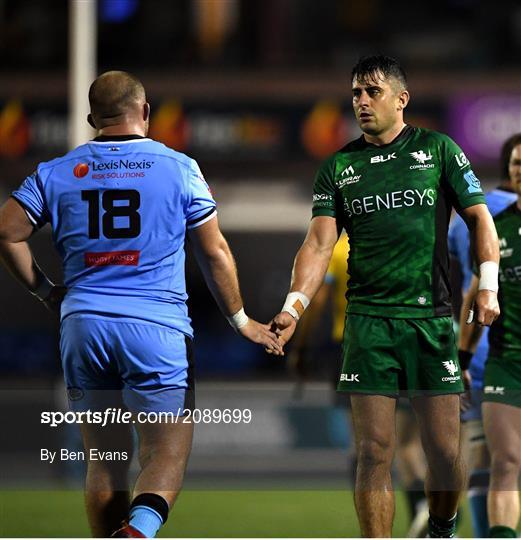 Cardiff Blues v Connacht - United Rugby Championship Cardiff Blues v Connacht - United Rugby Championship