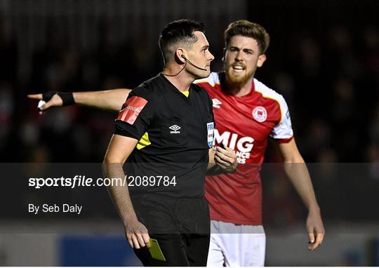 St Patrick's Athletic v Shamrock Rovers - SSE Airtricity League Premier Division St Patrick's Athletic v Shamrock Rovers - SSE Airtricity League Premier Division