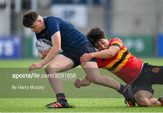 CBC Monkstown v Wesley College - Bank of Ireland Leinster Schools Junior Cup Round 1