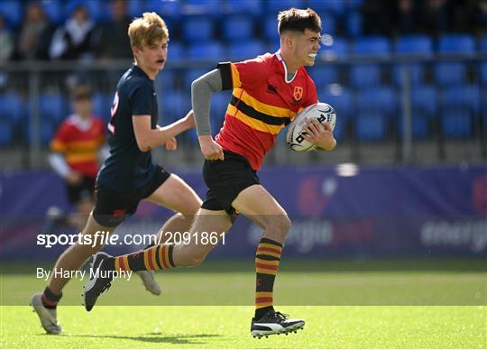 CBC Monkstown v Wesley College - Bank of Ireland Leinster Schools Junior Cup Round 1