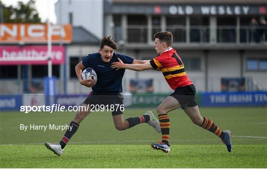 CBC Monkstown v Wesley College - Bank of Ireland Leinster Schools Junior Cup Round 1