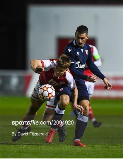 St Patrick’s Athletic v Crvena Zvezda - UEFA Youth League First Round First Leg