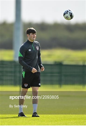 Republic of Ireland U21 Training Session Republic of Ireland U21 Training Session