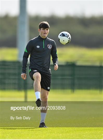 Republic of Ireland U21 Training Session Republic of Ireland U21 Training Session