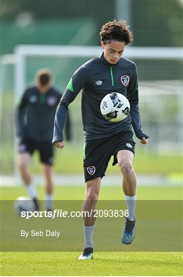 Republic of Ireland U21 Training Session