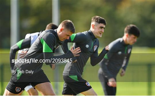 Republic of Ireland U21 Training Session Republic of Ireland U21 Training Session