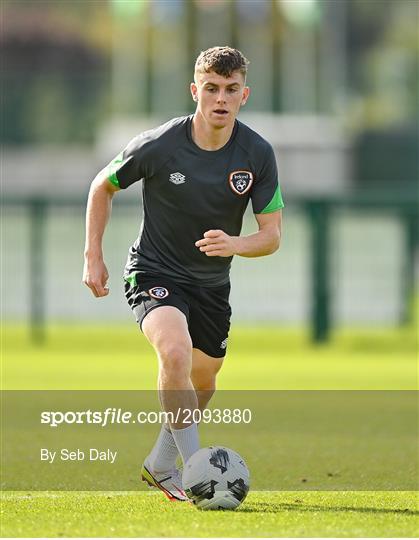Republic of Ireland U21 Training Session Republic of Ireland U21 Training Session