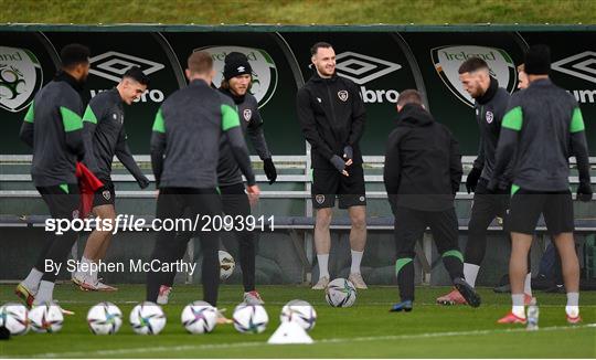 Republic of Ireland Training Session & Press Conference Republic of Ireland Training Session & Press Conference