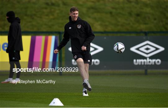 Republic of Ireland Training Session & Press Conference